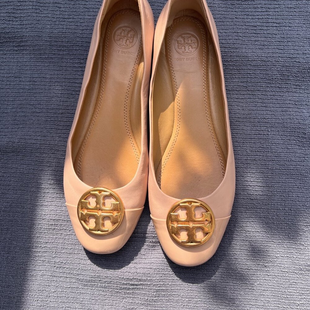 Tory Burch Chelsea Cap Toe Ballet Flat. Size 7.5 - Picture 7 of 7